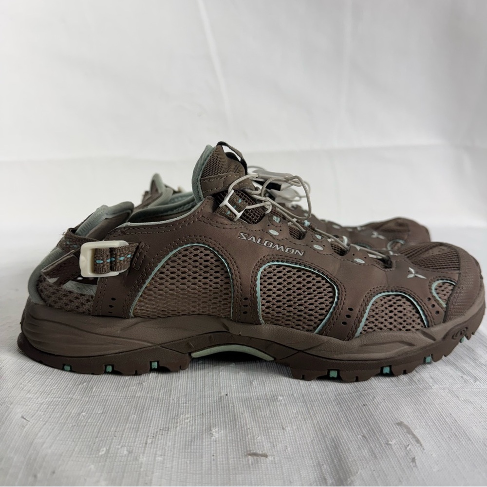 Salomon Techamphibian Hiking Vented Casual Shoes US 8.5 Women